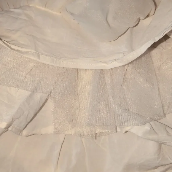 Jamie Kay Valentina Tulle Skirt - Vanilla Bean 2Y - Picture 4 of 5